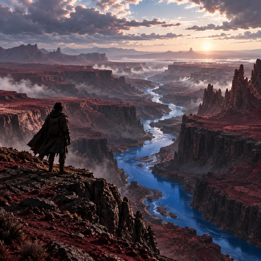 Cinematic scene example
